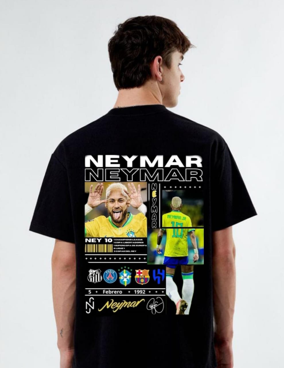 NEYMAR JR / BRAZILIAN STAR T-SHIRT