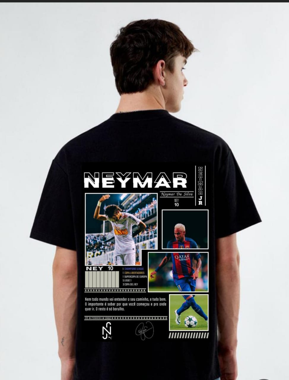NEYMAR JR / PRIME CLUB T-SHIRTS