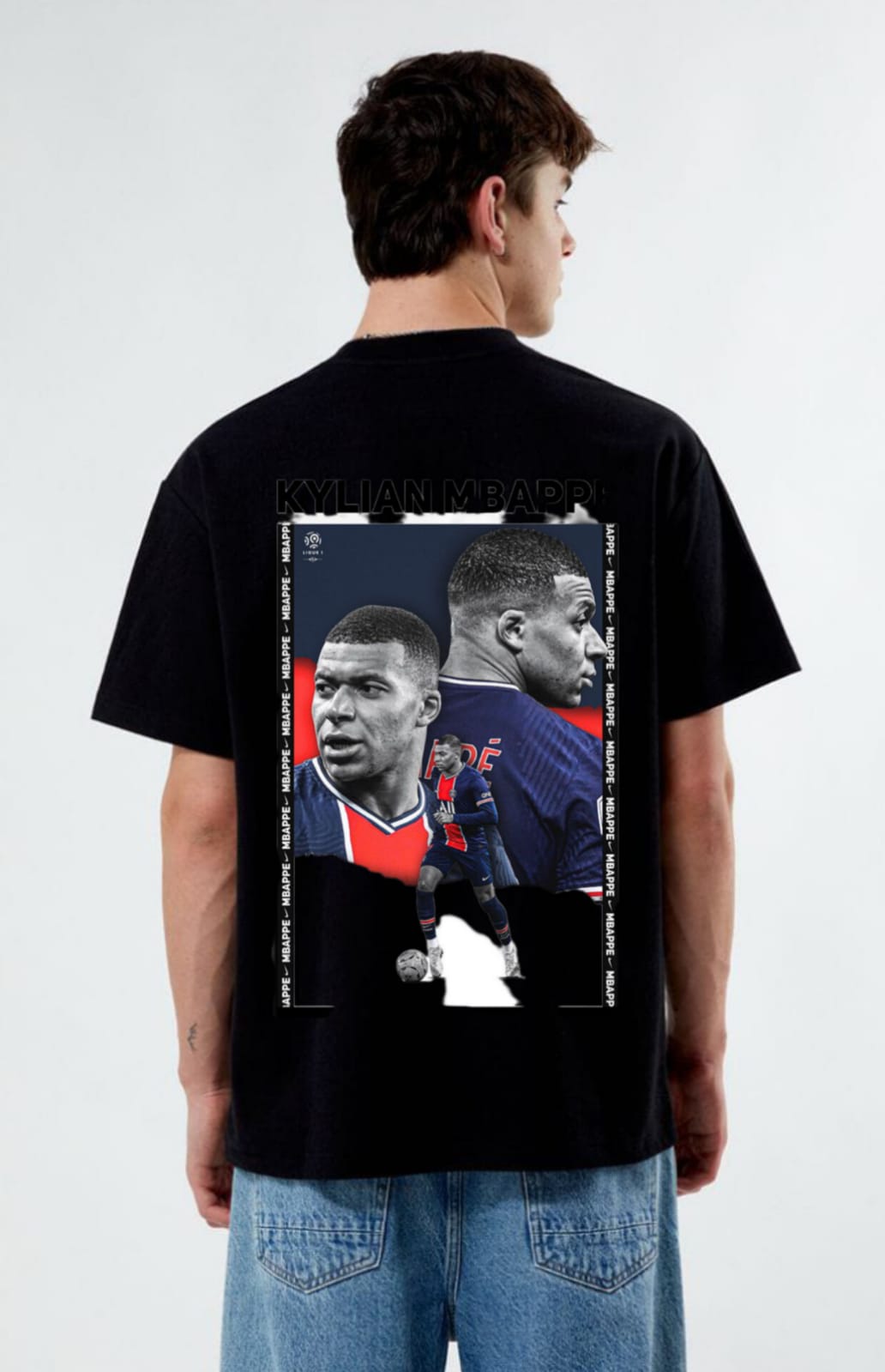 KYLIAN MBAPPE / PSG / STAR T-SHIRT