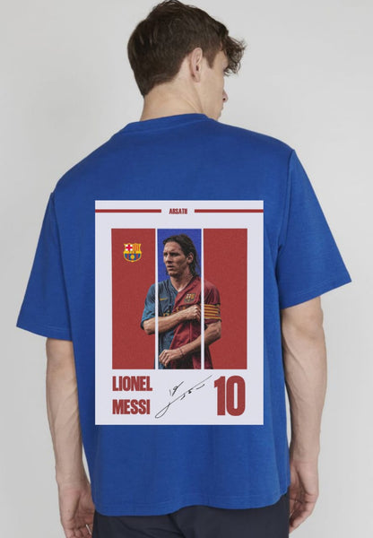 LIONEL MESSI / YOUNG BARCELONA STAR T-SHIRT